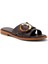 Kadın Terlik 86T7 Frau Londonturtle Leather T.moro 2
