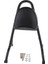 Motosiklet Sissy Bar Backrest, Arka Yolcu Pu Geri Destek Padi W/ Docking (Yurt Dışından) 2