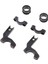 2 Adet Değiştirme Motosiklet Atv 22MM Gidon Fırça Çubuğu Handguard Beyaz (Yurt Dışından) 3