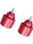 Bar Uç El Kavrama Gidon End Caps Kapaklar Için Honda CBR600RR 1000R Kırmızı (Yurt Dışından) 1
