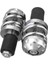 2 Adet 7/8 '' Motosiklet Anti Titreşim Kolu Bar Sonu Fiş Kavrama Sonu 22MM Gümüş (Yurt Dışından) 1