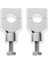 Motosiklet 7/8 "veya 1" Gidon Yükseltici Harley Yamaha Aksesuarları Için Uygun 22MM_SILVER (Yurt Dışından) 1