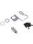 Saddlebag Tour Pak Kilidi ve Harley Için Anahtar Kit 2009-2013 Hd (Yurt Dışından) 3