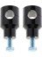 Motosiklet 7/8 "veya 1" Gidon Yükseltici Harley Yamaha Aksesuarları Için Uygun 25MM_BLACK (Yurt Dışından) 1