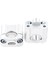 Cnc Motosiklet Gidon Yağ Bar Dağı Kelepçeleri Yükselticiler Set 22MM-28MM Gümüş (Yurt Dışından) 1