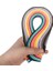 Quiling Seti Kağıt Katlama Kıvırma Sanatı Quilling 5 mm x 30 cm 4