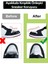 Sneakers Ayakkabı Kırışıklık Önleyici Koruyucu S 35-40 Uyumlu + Beyaz Ayakkabı Bağcığı 3