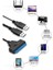 USB 3.0 2.5 3.5 Inç Sata SSD HDD Hard Disk Çevirici Dönüştürücü Adaptör Kablosu 5