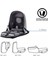 Bobby Hero Unisex Suya Dayanıklı Hırsızlık Önleyici Tasarım Usb Şarj Girişli Akıllı Sırt Çantası - 11,5 L 4