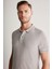 Nakış Logolu Açık Polo Yaka T-Shirt 1