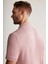 Nakış Logolu Pembe Polo Yaka T-Shirt 3