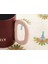 Lively New Bone China Kupa 350 ml Bordo 2