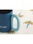 Exciting New Bone China Kupa 350 ml Lacivert - Açık Mavi 2