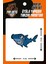 Ütü Ile Yapışan Dokuma Arma Patch, Köpekbalığı/shark 1