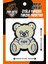 Ütü Ile Yapışan Dokuma Peluş,kolej, Punch Arma Bear, Krem Ayı Modeli 1