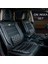 Fiat Egea Stw Lüx Deri Oto Koltuk Kılıfı Ön Arka Takım (Mars) Siyah Beyaz 2