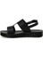 164372.Z3FX Siyah Kadın Comfort Sandalet 3