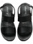 164372.Z3FX Siyah Kadın Comfort Sandalet 4