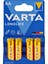 Varta Longlıfe Power Alkalin Aa Kalem Pil 4'lü Paket 1