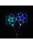 3 M LED Şeffaf Çiçekli Balon Çubuklu Full Set Isıklı Balon 1