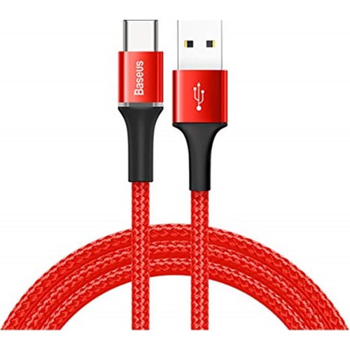 Baseus Halo, 3.0 A Usb-A Usb-C Şarj Data Aktarım Kablosu, 1 Metre
