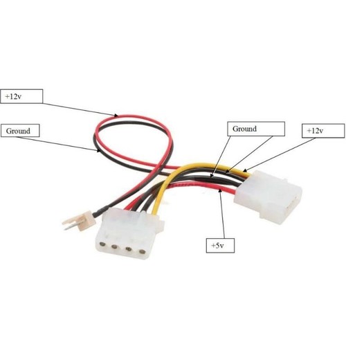 Keepro 3 Pin Molex Kablo 3 Pin Fan Power Kablosu 3 Pin Fan Fiyatı