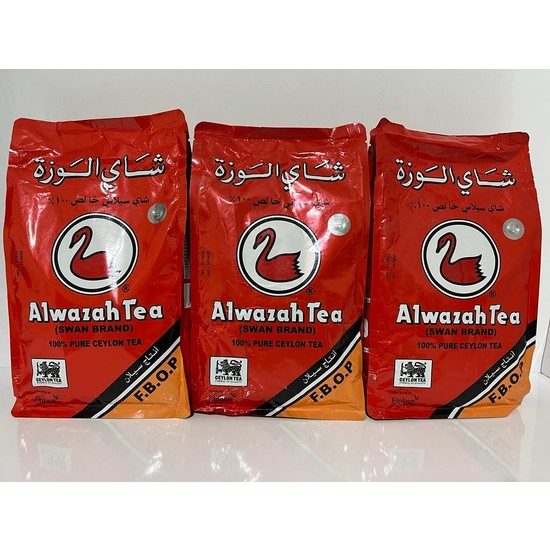 Alwazah Tea Swan Brand Pure Ceylon Dökme Çay 3 x 400 gr