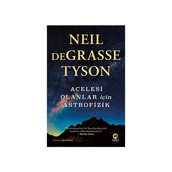 Acelesi Olanlar Için Astrofizik - Neil deGrasse Tyson