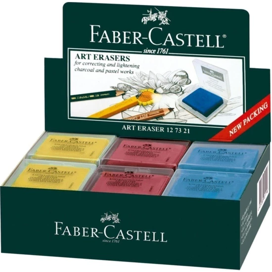 Faber-Castell Faber-Castell Hamur Silgi 18 Adet 1 Pk