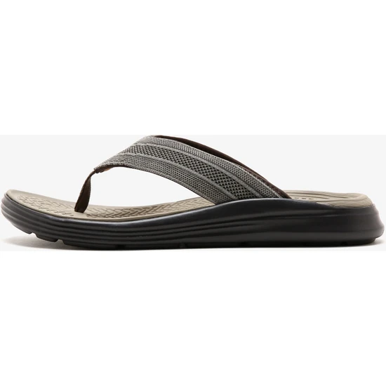 Skechers Thong Sandal Erkek Kahverengi Parmak Arası Terlik - 204383 LTBR