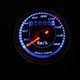 Cuticate Motosiklet LED Hızölçer Kilometre Sayacı Gösterge Mekanik Gösterge 0-180KM S Taşometre B (Yurt Dışından)