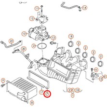 Atilla Vw Passat B6 B7 1.4 Tsi Emme Manifold Contası Kare Orijinal