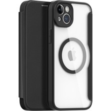 Ason Plus Dux Ducis iPhone 14 6.1 Kılıf Skin x Pro Series Magsafe Kapaklı Kılıf Folio Case