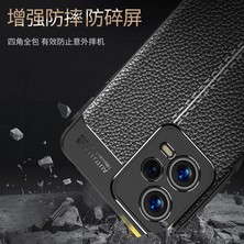 Case Street Casestreet Xiaomi Poco X5 5g Kılıf Niss Silikon Deri Görünümlü Kamera Korumalı Siyah