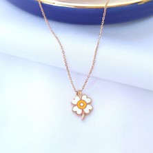 Pier Gümüş Yonca Gümüş Kolye