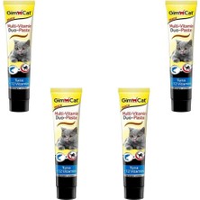 Gimcat Multi-Vitamin Duo-Paste (Tuna) x 4 Adet