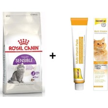 Royal Canin Sensible 33 Kuru Kedi Maması 4 kg + Gimcat Multivitamin 100 gr
