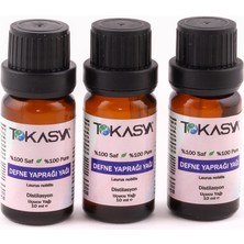 Tokasya Defne Yaprağı Yağı 10 ml (3 Lü Şişe)