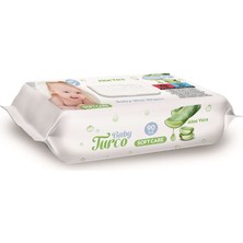 Baby Turco Softcare Aloe Vera Islak Bebek Havlusu 90 Yaprak