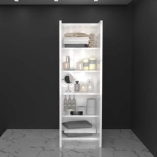Tulip Life • Çok Amaçlı Mutfak Dolabı 5 Raflı Dolap 2 Kapaklı Kiler Dolabı TLPD02S