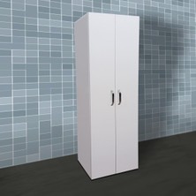 Tulip Life • Çok Amaçlı Mutfak Dolabı 5 Raflı Dolap 2 Kapaklı Kiler Dolabı TLPD02S