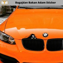 Hellove Bagajdan Bakan Adam oto Sticker 15 cm