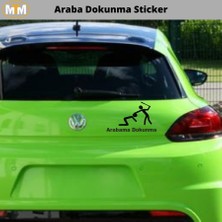 Hellove Arabama Dokunma oto Sticker 15 cm