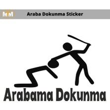 Hellove Arabama Dokunma oto Sticker 15 cm