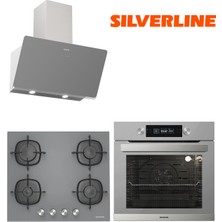 Silverline 3'lü Ankastre Set (BO6505S01-3457 SOHO-CS5623S01)