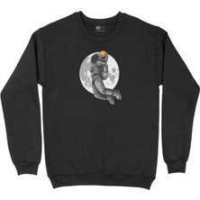 Cix Uzaylı Astronot Basketbolcu Sweatshirt