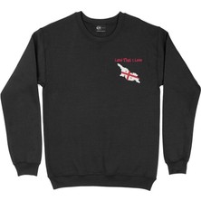 Cix Land That I Love Gürcistan Cep Tasarım Baskılı Sweatshirt