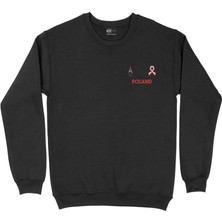 Cix Paris 2024 Yaz Olimpiyatları Polonya Cep Tasarım Baskılı Sweatshirt