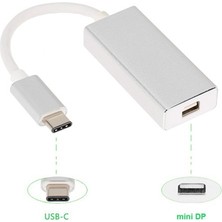 Type C to Mini DisplayPort Dönüştürücü Adaptör