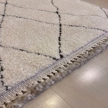 Eko Halı Boheme Bhm 01 Beyaz Black 120*180 cm